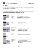 Preview for 158 page of Future Design MCT-CM User Manual