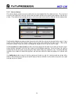 Preview for 160 page of Future Design MCT-CM User Manual