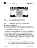 Preview for 64 page of Future Design MCT-MC 4.3 User Manual