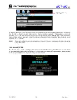 Preview for 124 page of Future Design MCT-MC 4.3 User Manual