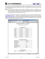Preview for 132 page of Future Design MCT-MC 4.3 User Manual