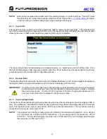 Preview for 60 page of Future Design MCTB 4.3 User Manual