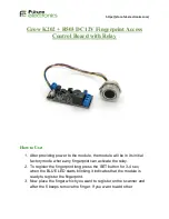 Preview for 1 page of Future Electronics Grow K202 Quick Start Manual