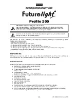 Preview for 4 page of Future light 51840915 User Manual