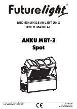 Preview for 1 page of Future light AKKU MBT-3 User Manual