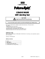 Предварительный просмотр 28 страницы Future light COLOR WAVE User Manual