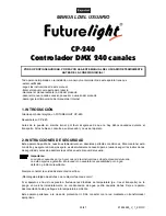 Preview for 33 page of Future light CP-240 User Manual