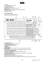 Предварительный просмотр 5 страницы Future light CP-512/64 User Manual