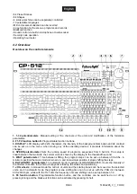 Предварительный просмотр 35 страницы Future light CP-512/64 User Manual