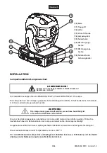 Предварительный просмотр 9 страницы Future light DJ-HEAD 250 WASH User Manual