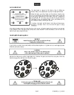 Предварительный просмотр 34 страницы Future light DJ-HEAD 575 SPOT User Manual