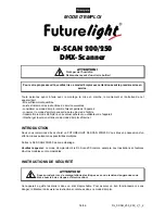 Preview for 36 page of Future light DJ-SCAN 250 User Manual