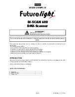 Preview for 33 page of Future light DJ-SCAN 600 User Manual