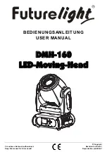 Future light DMH-160 User Manual preview