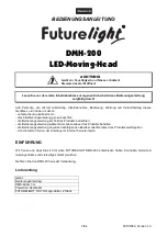 Preview for 3 page of Future light DMH-200 User Manual