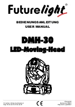 Future light DMH-30 User Manual preview