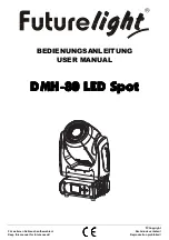 Future light DMH-80 User Manual preview