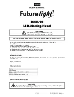 Preview for 27 page of Future light DMH-90 User Manual