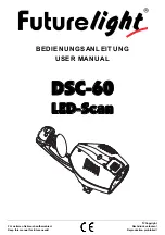 Preview for 1 page of Future light DSC-60 User Manual