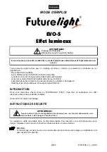 Предварительный просмотр 29 страницы Future light EVO-5 User Manual