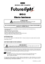 Preview for 41 page of Future light EVO-5 User Manual