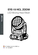 Preview for 1 page of Future light EYE-19 HCL ZOOM User Manual