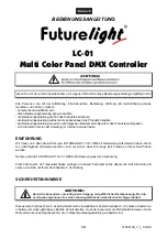 Preview for 3 page of Future light LC-01 User Manual