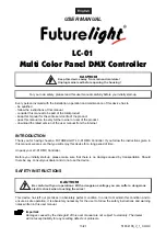 Preview for 13 page of Future light LC-01 User Manual