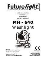 Future light MH - 640 User Manual preview