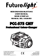 Preview for 1 page of Future light PCC-575 CMY User Manual