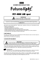 Preview for 3 page of Future light PCT-4000 User Manual