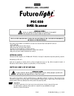 Preview for 70 page of Future light PHW-250 Pro-Head-Wash User Manual