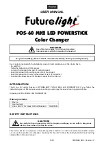 Preview for 18 page of Future light POS-60 MK2 LED POWERSTICK User Manual