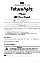 Preview for 3 page of Future light PPP-60 User Manual