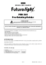 Preview for 61 page of Future light PRH-360 Pro-Rotating-Holder User Manual