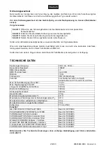 Preview for 28 page of Future light Pro-Head-Wash PHW-710 User Manual