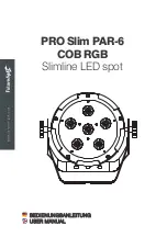 Future light PRO Slim PAR-6 COB RGB User Manual preview