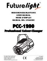 Future light Professional Colour-Changer PCC-1200 User Manual preview