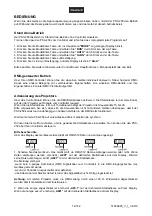 Предварительный просмотр 14 страницы Future light PSX-250 User Manual