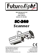 Future light sc-240 Scanner User Manual preview