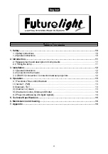 Preview for 11 page of Future light Scan D-200 User Manual