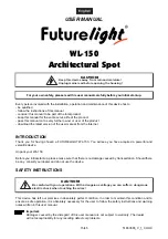 Preview for 15 page of Future light WL-150 User Manual