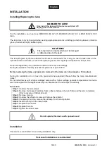 Preview for 18 page of Future light WL-250 MK2 User Manual