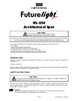 Preview for 15 page of Future light WL-250 User Manual