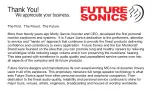 Предварительный просмотр 2 страницы Future Sonics mg5pro User Manual