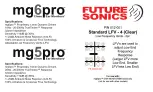 Предварительный просмотр 7 страницы Future Sonics mg5pro User Manual