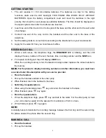 Preview for 5 page of FutureCall FC-3110 User Manual