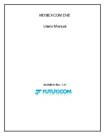 Futurecom MOBEXCOM DVE User Manual предпросмотр