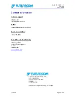 Предварительный просмотр 20 страницы Futurecom VRX1000 User Manual