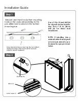 Preview for 4 page of Futureglass Yana AC1-26X20 Installation Manual